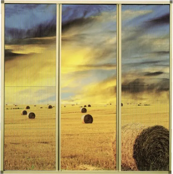 Slim-Line Pleated Screen — Pleated insect screen